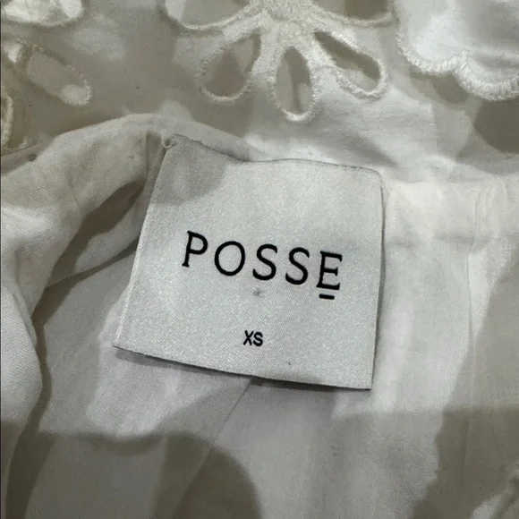 Posse Riviera Cecilia Cotton embroidered Maxi Dress - Picture 13 of 16